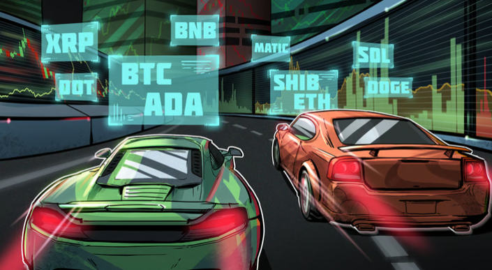 价格分析BTC、ETH、BNB、XRP、ADA、DOGE、MATIC、SOL、DOT、SHIB