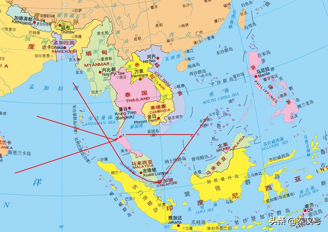 泰国克拉运河为何不开凿？不是不想，这两国的